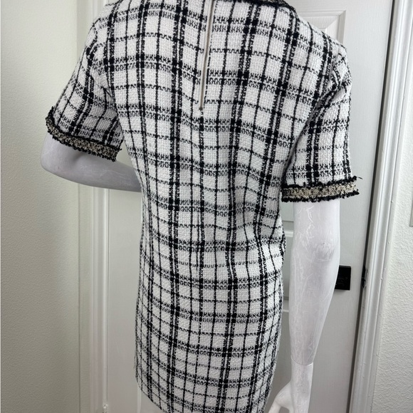 Entro Short Sleeve Round Neck Side Slit Midi Dress #132 - Picture 6 of 15